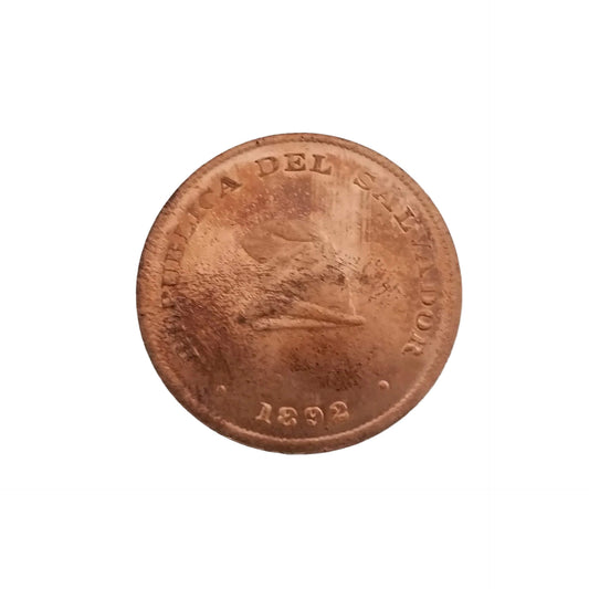 1892 Salvadoran Centavo Replica Coin