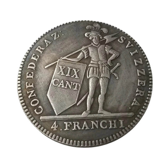1814 Swiss 4 Franchi Replica Coin