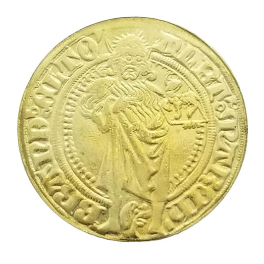 German Golden Brass Coin Replica