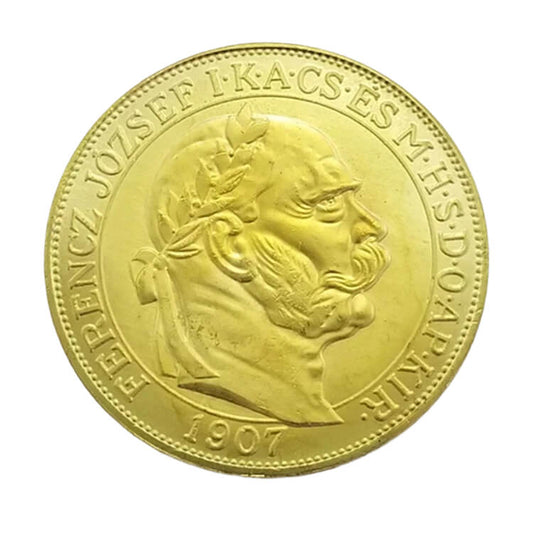 Hungary 1907 100 Korona Replica Coin
