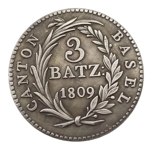 1809 Swiss 3 Batzen Replica Coin