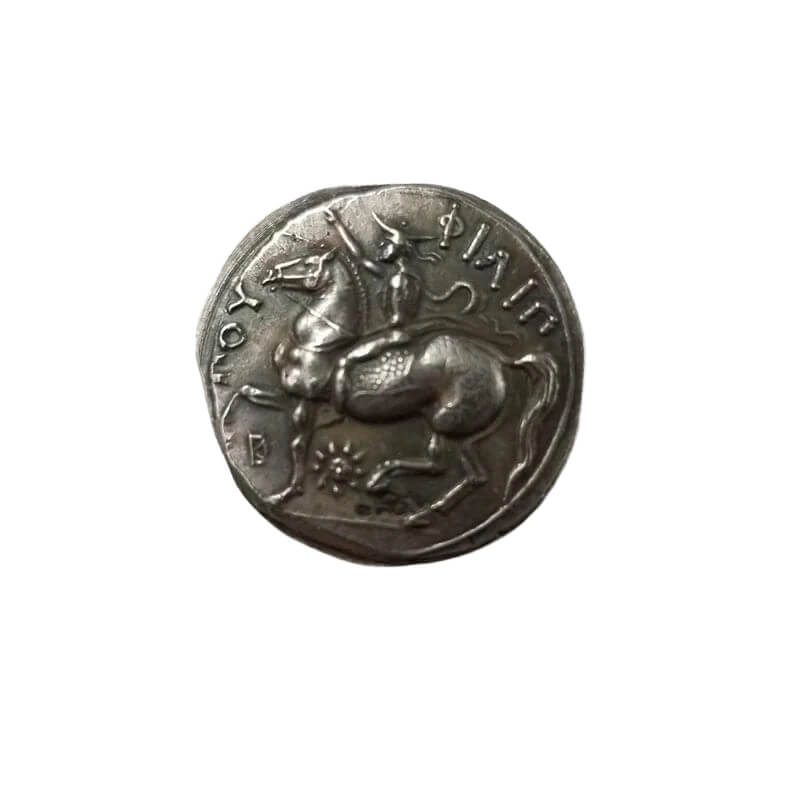 Ancient Greek Helios silver Coin