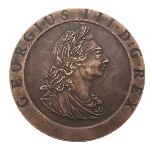 1797 UK George III Copper Commemorative Coin