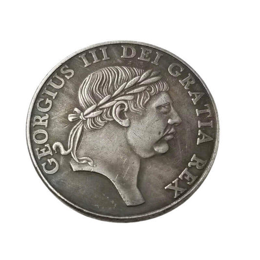 1812 Britain & Ireland King Georgius III 3 Shill Coin  Replica