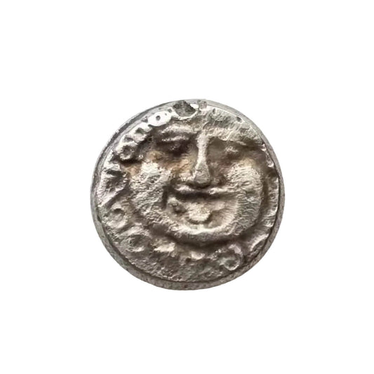 Ancient Greek Silver-Plated Bronze Coin Replica