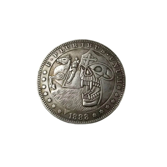 1838 US Hobo Nickel Skull Coin