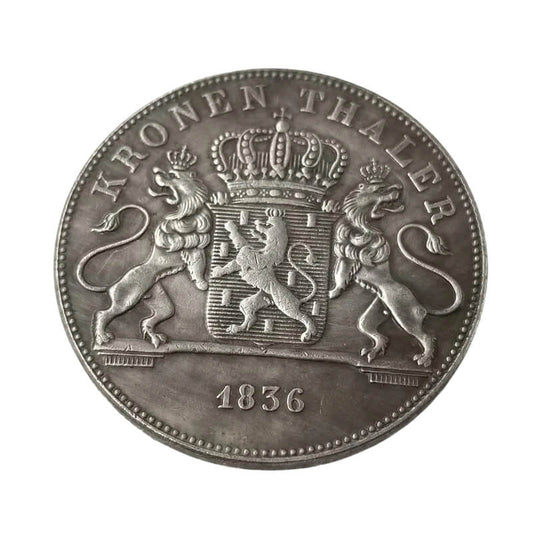 1836 German Kronen Thaler Coin Replica