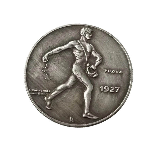 1927 Albania Fr 2 Silver Coin Replica