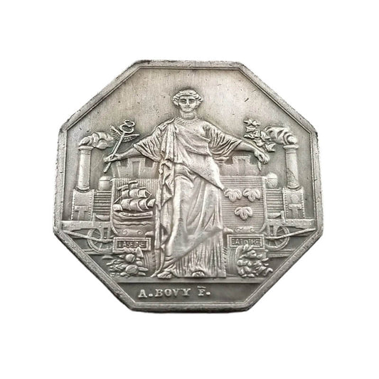 1838 France Octagonal Commemorative Coin
