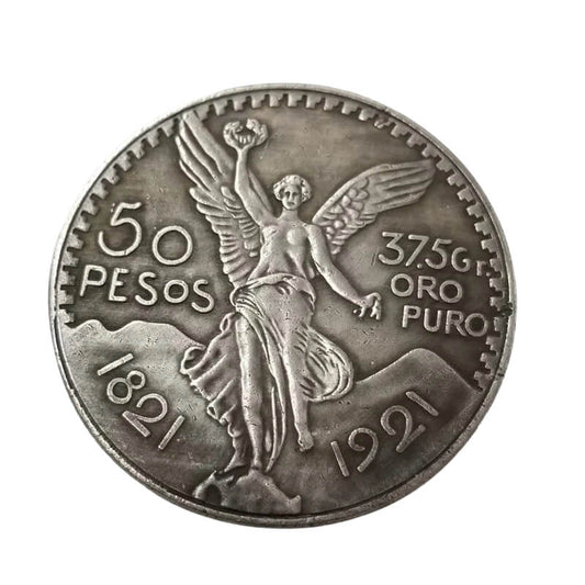 1921 Mexican 50 Pesos Commemorative Coins Replica